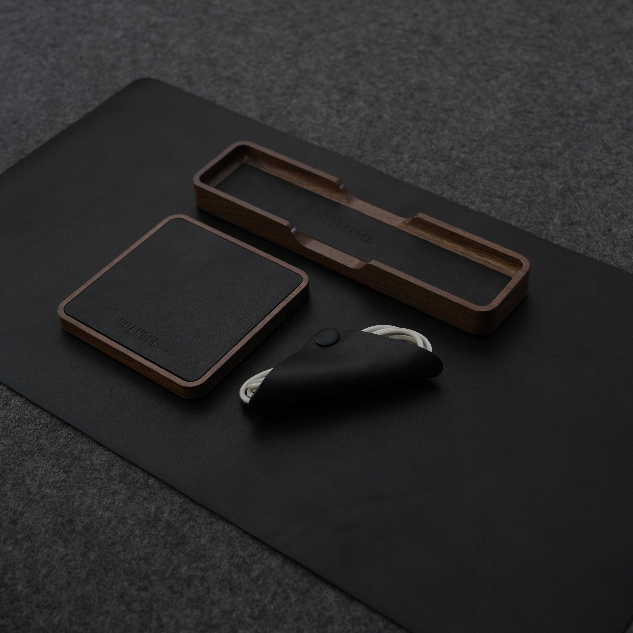 Black Leather Essentials Bundle