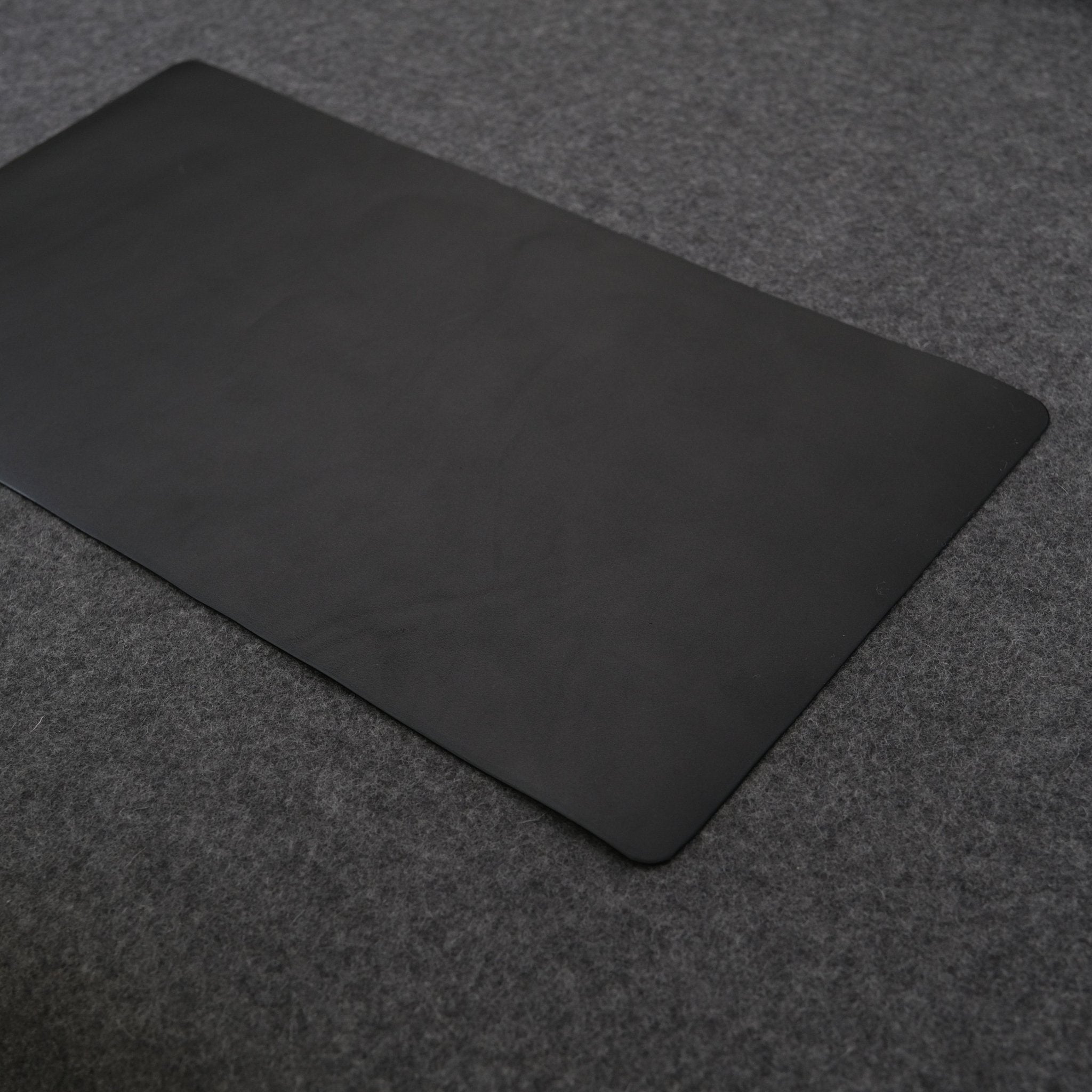 Black Leather Desk Mat